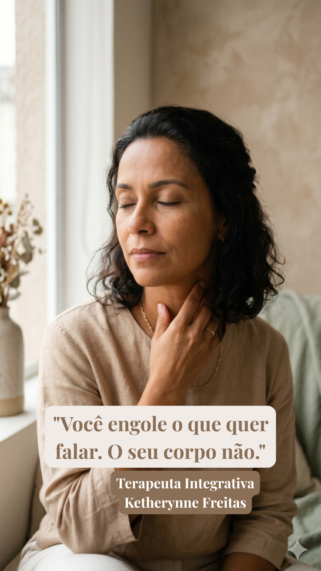 O que acontece no corpo quando você engole o que quer falar